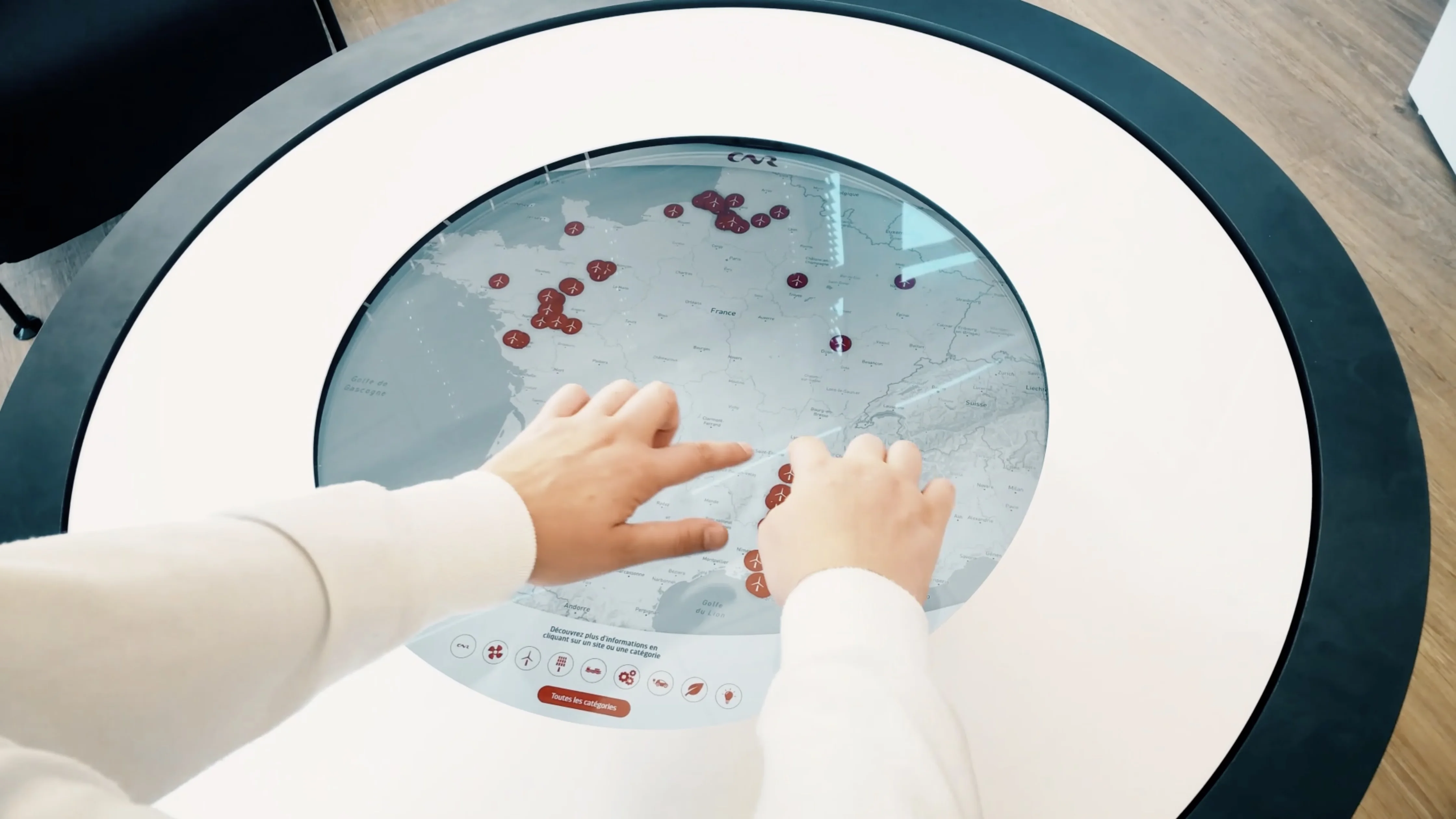 CNR - Cartographie dynamique