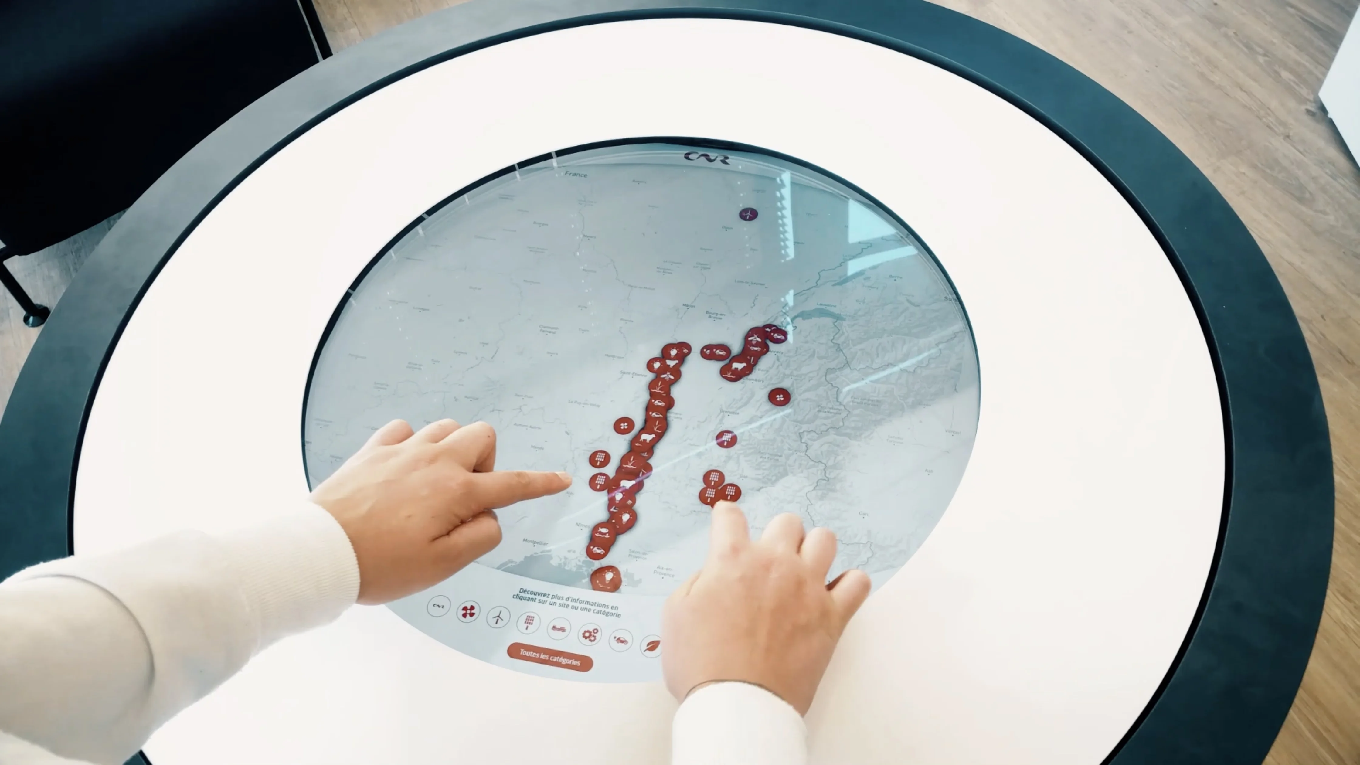 CNR - Cartographie dynamique